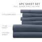 Soft Essentials 6pc. Luxury Ultra Soft Sheet Set - image 12