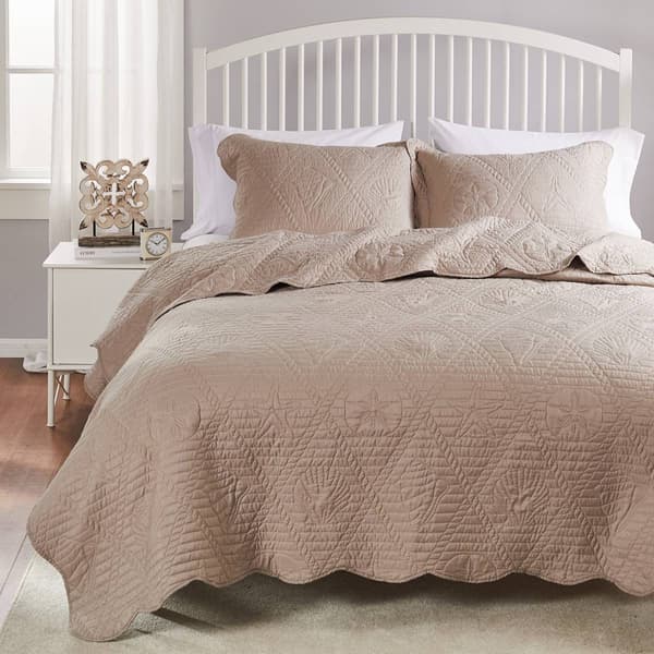 Greenland Home Fashions&#40;tm&#41; La Jolla Coastal Motif Quilt Set