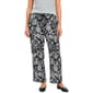 Womens Chloe & Jasmine Wide Leg Ikat Tie Front Tassel Pants - image 1