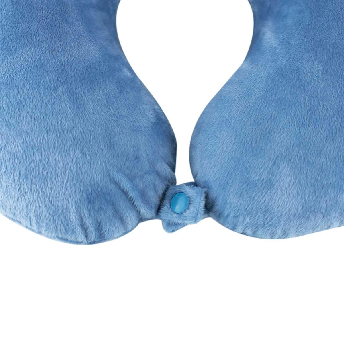 Rejuve Health Wellness Memory Foam Travel Neck Pillow