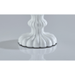 Adesso Ambrose Table Lamp with Pleated Navy/White Fabric Shade - image 5