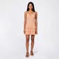 Juniors Trixxi Solid Ruffle Tier Surplice Dress with Bow - image 2