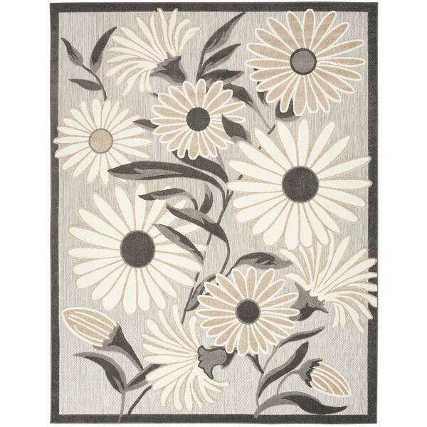 Nourison Aloha Daisy Contemporary Indoor/Outdoor Area Rug - image 