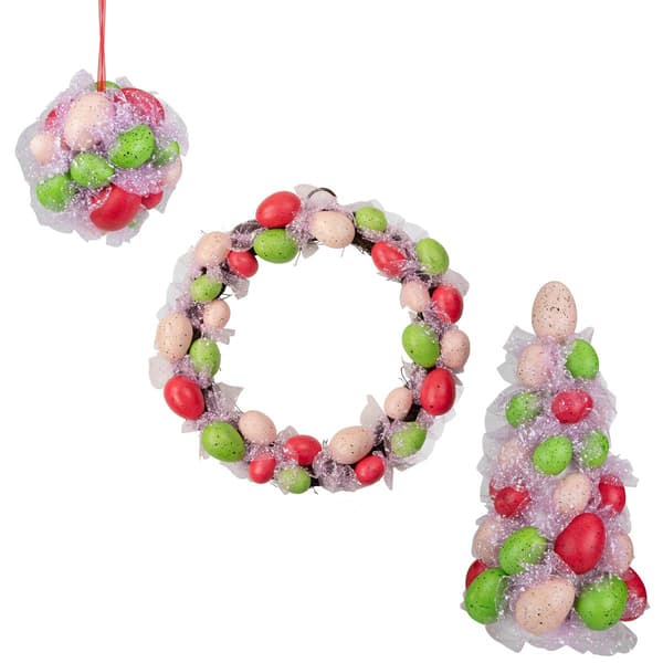 Northlight Seasonal 3pc. Easter Tree, Hanging Ball, & Wreath Set