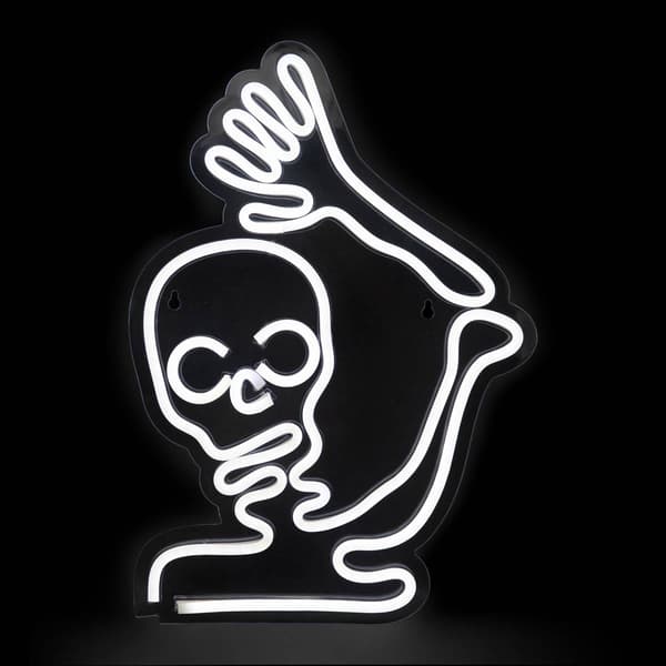 Northlight Seasonal 15in. LED Neon Skeleton Window Silhouette - image 