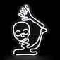 Northlight Seasonal 15in. LED Neon Skeleton Window Silhouette - image 1