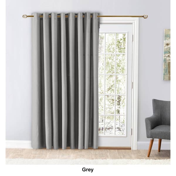 Ricardo&#174; Glasgow Grommet Patio Curtain Panel w/ Wand - 112x84