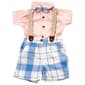 Baby Boy (12-24M) Little Lad(R) Polo & Plaid Suspender Short Set - image 1
