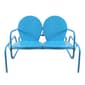 Northlight Seasonal Retro Metal Tulip Double Glider Patio Chair - image 1