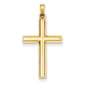 Unisex Gold Classics&#40;tm&#41; Yellow Gold Rounded Cross Pendant - image 1