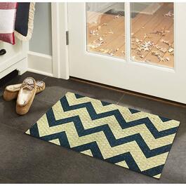 J&V Textiles Zigzag Outdoor Coir Doormat