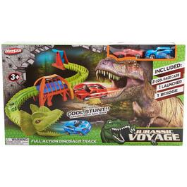 Hunson Jurassic Voyage Dino Track Set w/ Launcher