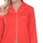 Womens White Mark Long Sleeve Nightshirt - image 6