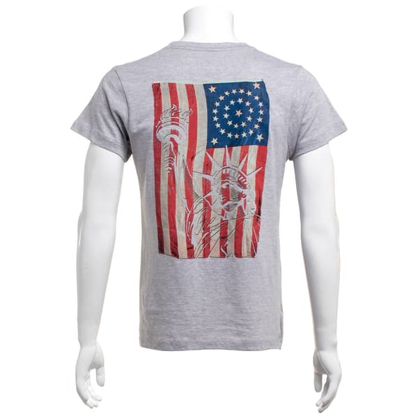 Mens We The Peeps Liberty Flag Graphic Tee