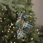 Northlight 7.75in. Plaid Deer with Pine Christmas Ornament - image 2