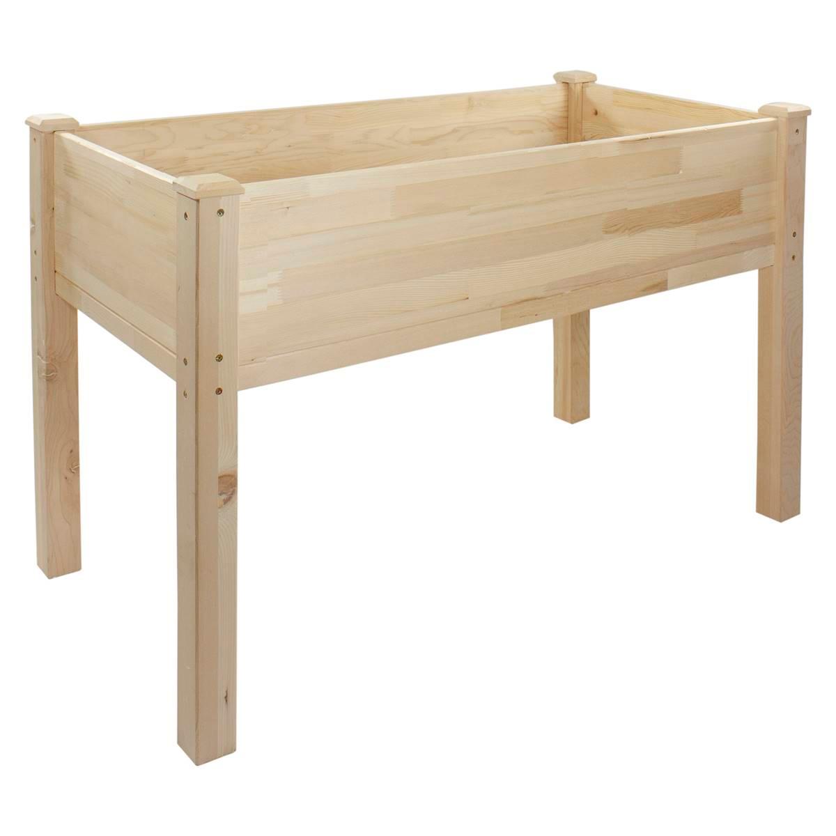 Northlight Seasonal 4ft. Raised Garden Bed Planter Box -...