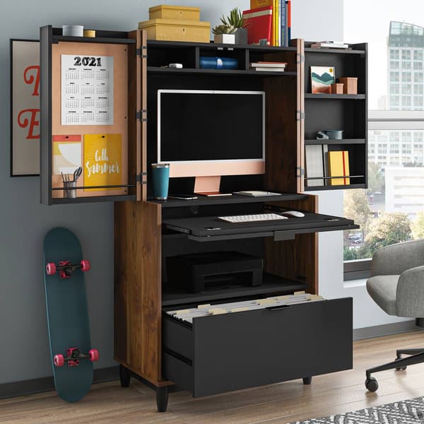 Sauder Harvey Park Computer Cabinet