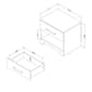 South Shore Primo 1 Drawer Nightstand - image 8