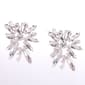 Rosa Rhinestones Crystal Starburst Earrings - image 1