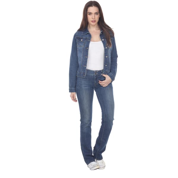 Womens White Mark Denim Jacket