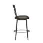 HH2 Home Decker Commercial Grade Metal Bar Height Swivel Stool - image 4