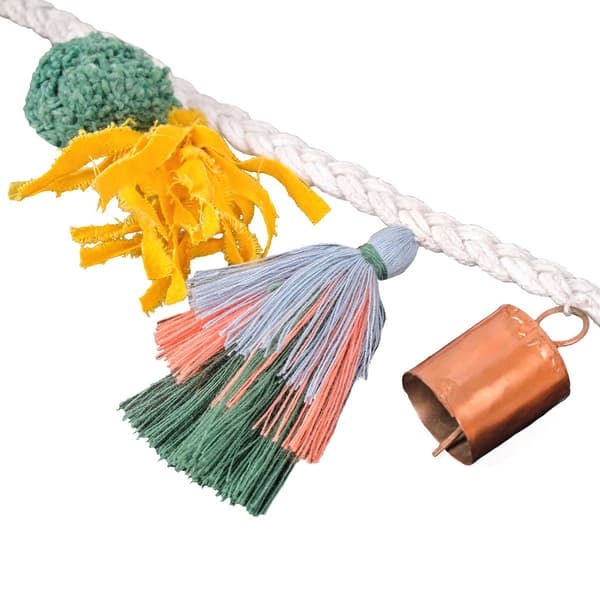 National Tree 72in. Tassel & Bell Garland