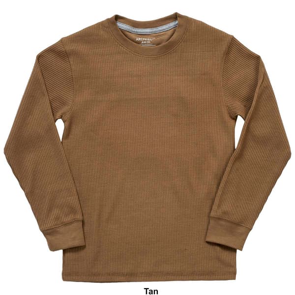 Boys (8-20) Architect® Solid Thermal Crew Neck T-Shirt