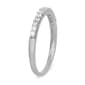 Diamond Classics™ Sterling Silver 1/4ctw. Lab Grown Diamond Band - image 2
