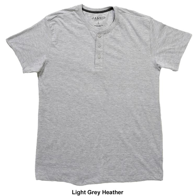 Young Mens Jared Short Sleeve Henley Tee