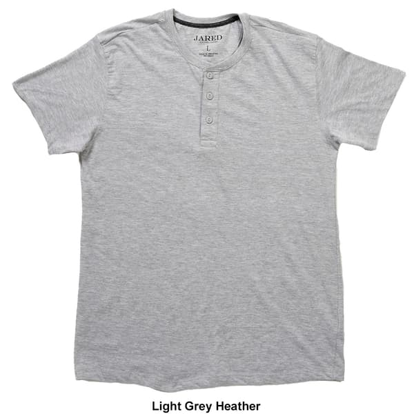 Young Mens Jared Short Sleeve Henley Tee