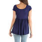 Womens 24/7 Comfort Apparel Fitted Waist Tunic Top - image 6