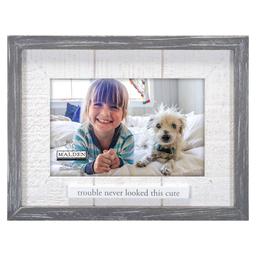 Malden Trouble Never Looked This Cute Rustic Wood Frame - 4x6