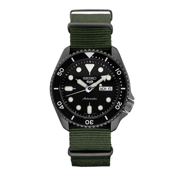 Mens Seiko 5 Automatic Sports Watch - SRPD91 - image 