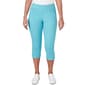 Womens Ruby Rd. Key Items Alt Denim Capri Pants - image 1