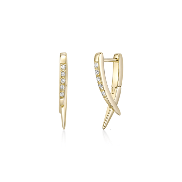 Brilliant Grown 1/10ctw. Lab-Grown Diamond Earrings
