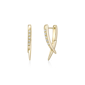 Brilliant Grown 1/10ctw. Lab-Grown Diamond Earrings - image 4