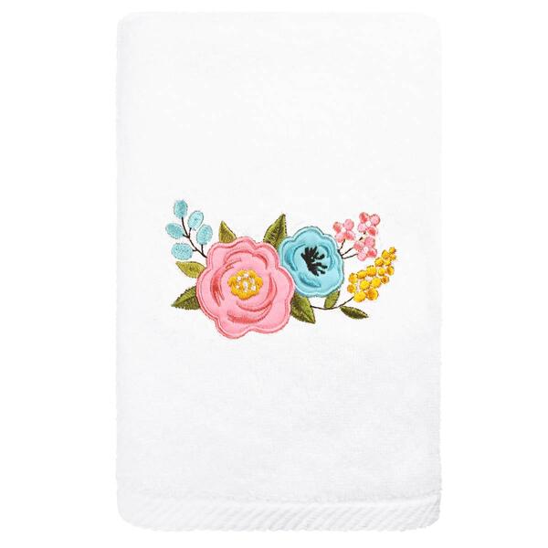 Linum Home Textiles Primavera Embroidered Hand Towel - image 