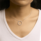 Haus of Brilliance Lab Grown Diamond Love Circle Pendant Necklace - image 4