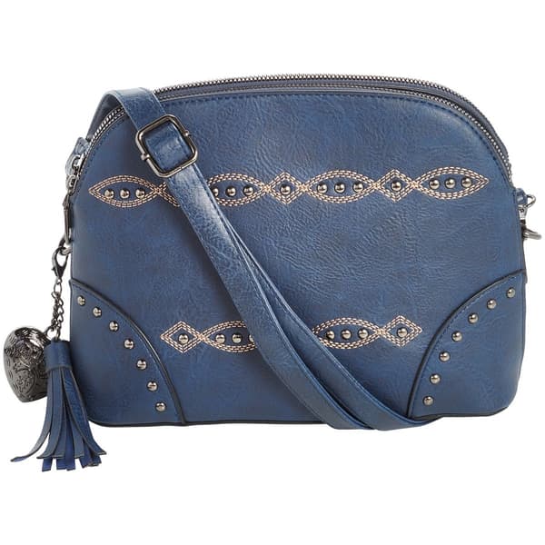 Sam & Hadley Western Embossed Dome Crossbody