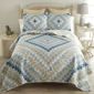 Donna Sharp Blue Diamond Quilt Set - image 2