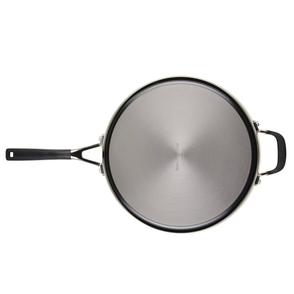 KitchenAid Hard Anodized Nonstick Saut&#233; Pan with Lid - 5-Quart