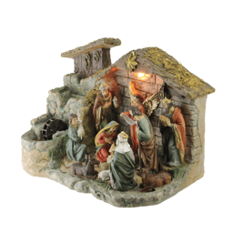 Northlight 11pc. Pre-Lit Christmas Nativity Figurine