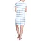 Womens Hanes&#174; Polo Cool Stripe Nightshirt - image 3