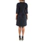 Plus Size 24/7 Comfort Apparel Elbow Sleeve Pocket Shift Dress - image 3