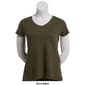 Plus Size Architect&#174; Short Sleeve Slub V-Neck Tee - image 5