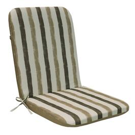 Commonwealth&#40;tm&#41; Nature Outdoor Stripe Reversible High Back Cushion