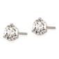 Pure Fire 14kt. White Gold Lab Grown 1 1/2ctw. Diamond Earrings - image 2