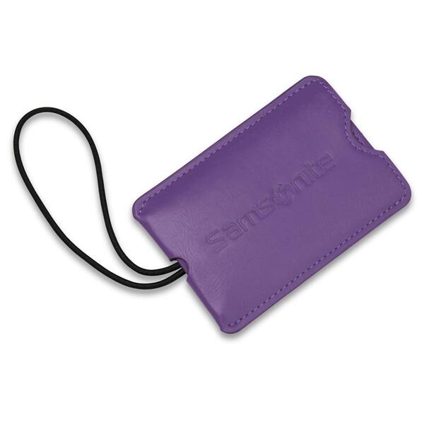 Samsonite 2 Pack Vinyl ID Tags - Ultraviolet - image 