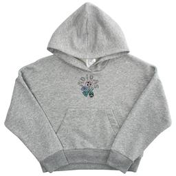 Girls (7-16) adidas® Plant Love Puffy Back Art Loose Fit Hoodie