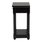 Baxton Studio Terentia Nightstand with Bobbin Legs - image 4